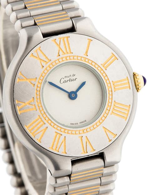 cartier must 21 watches